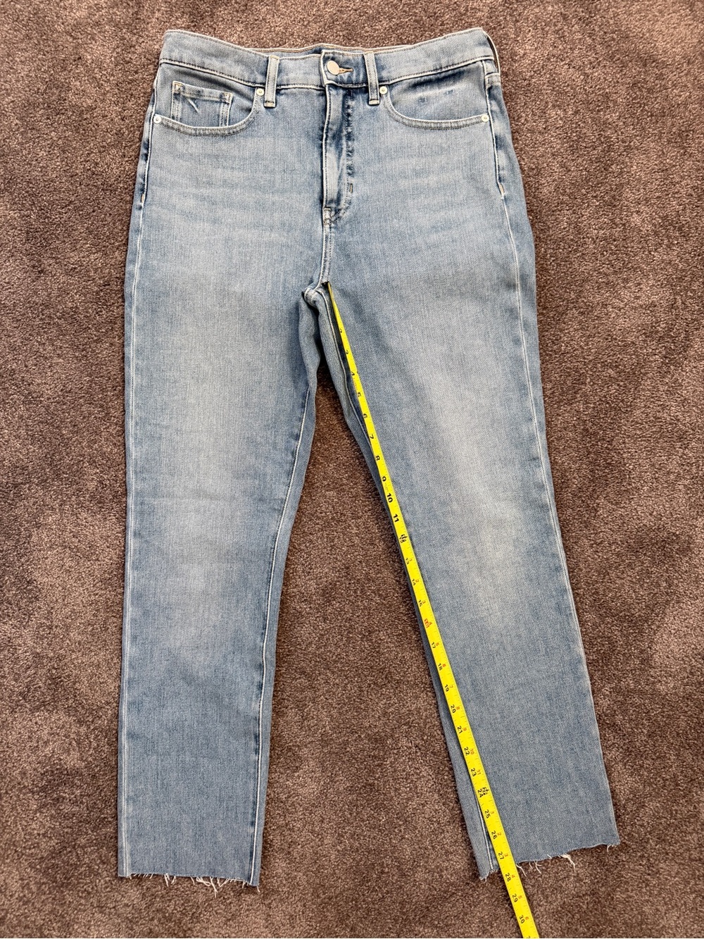 Banana Republic high rise slim Light Blue Denim Jeans